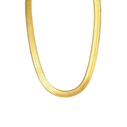 "AURA" -FLAT SNAKE CHAIN